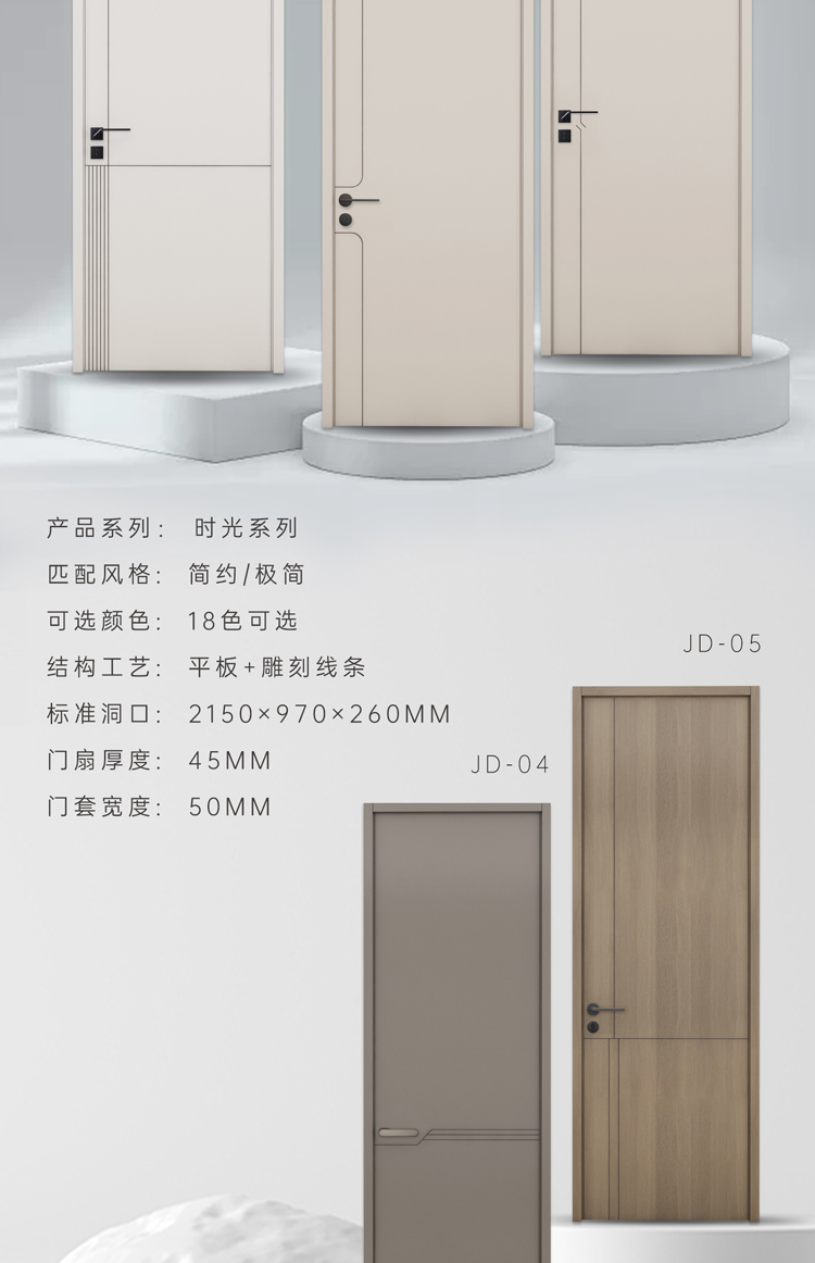 简一时光系列木门